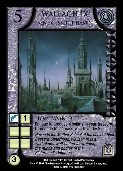 Wallach IX, Bene Gesserit Haven